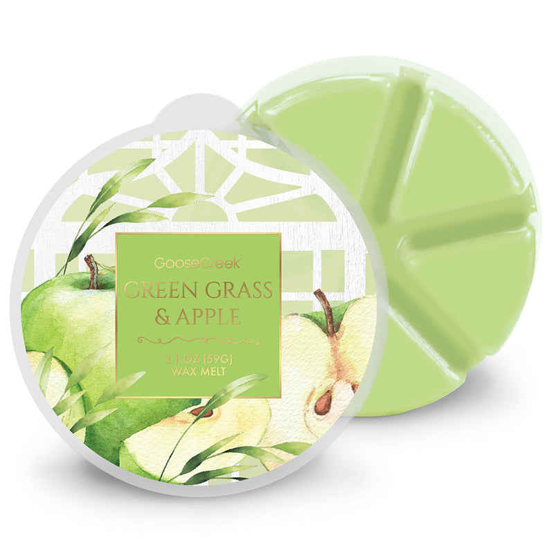 Green Grass & Apple Wax Melt O0