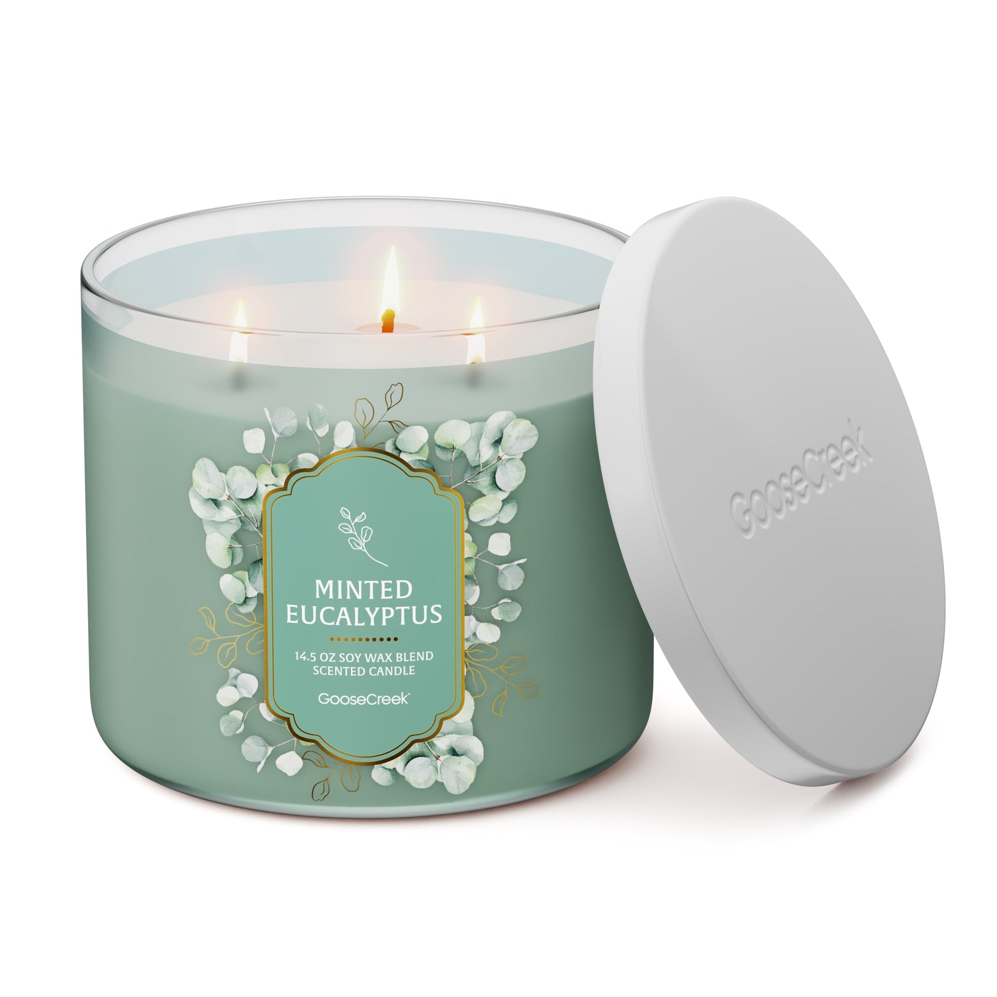 Minted Eucalyptus 3-Wick Candle