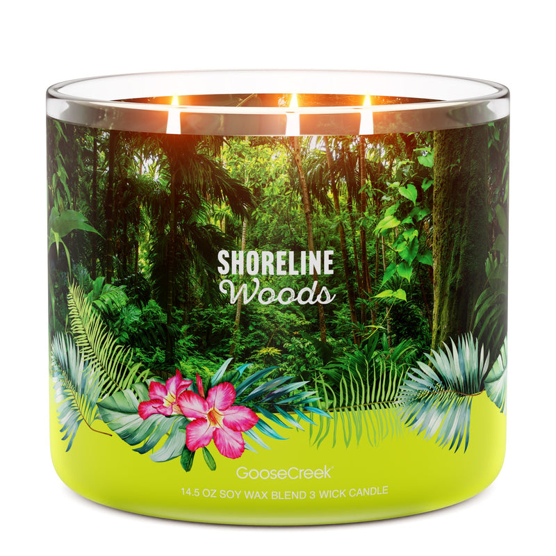 Shoreline Woods 3-Wick Candle M6